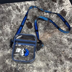 Dallas Mavericks Clear Crossbody